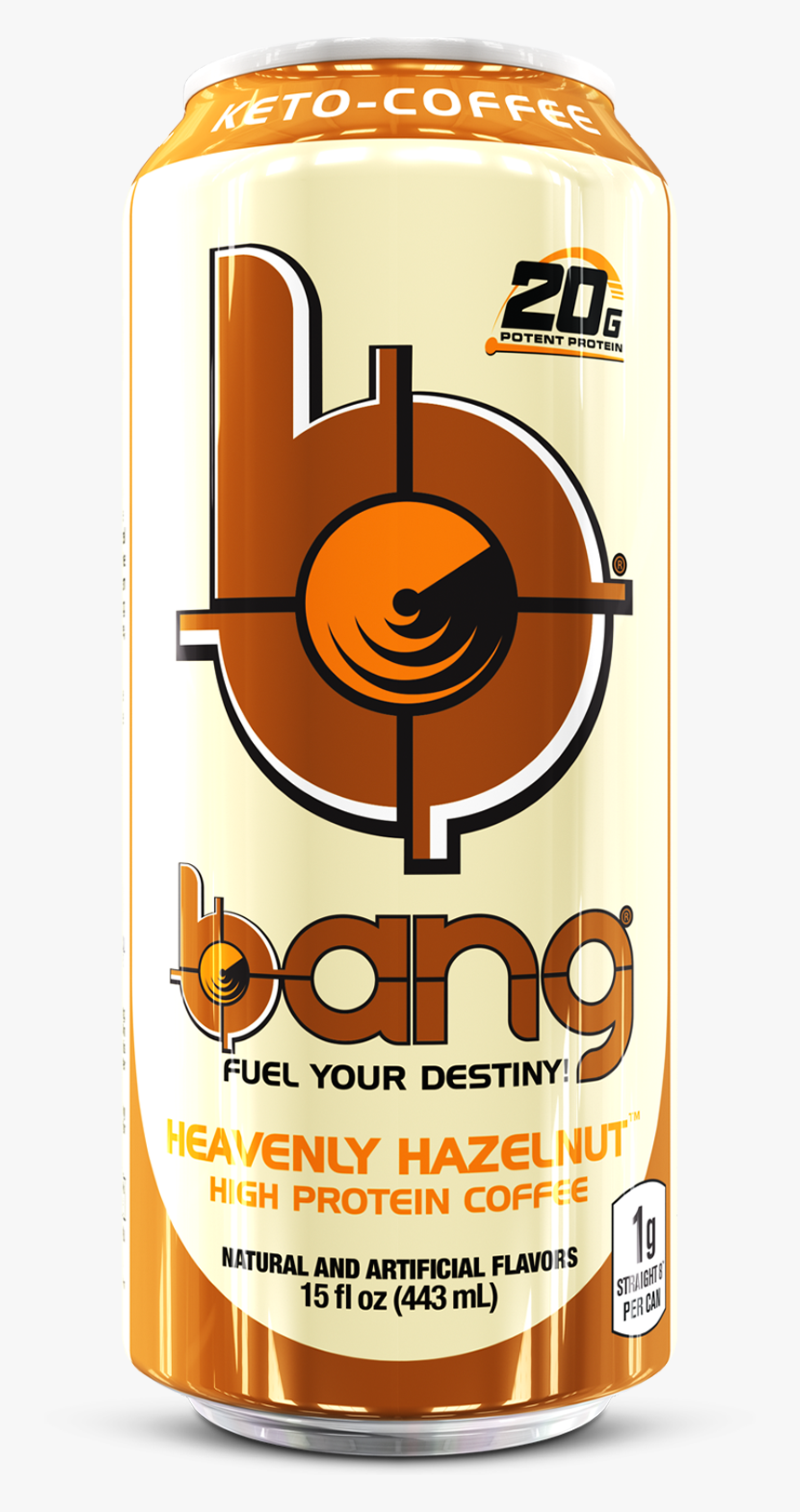 Bang 15oz Heavenly Hazelnut, HD Png Download