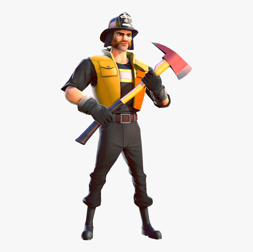 Firefighter Png Image - Fire Fighter With Transparent Background, Png Download