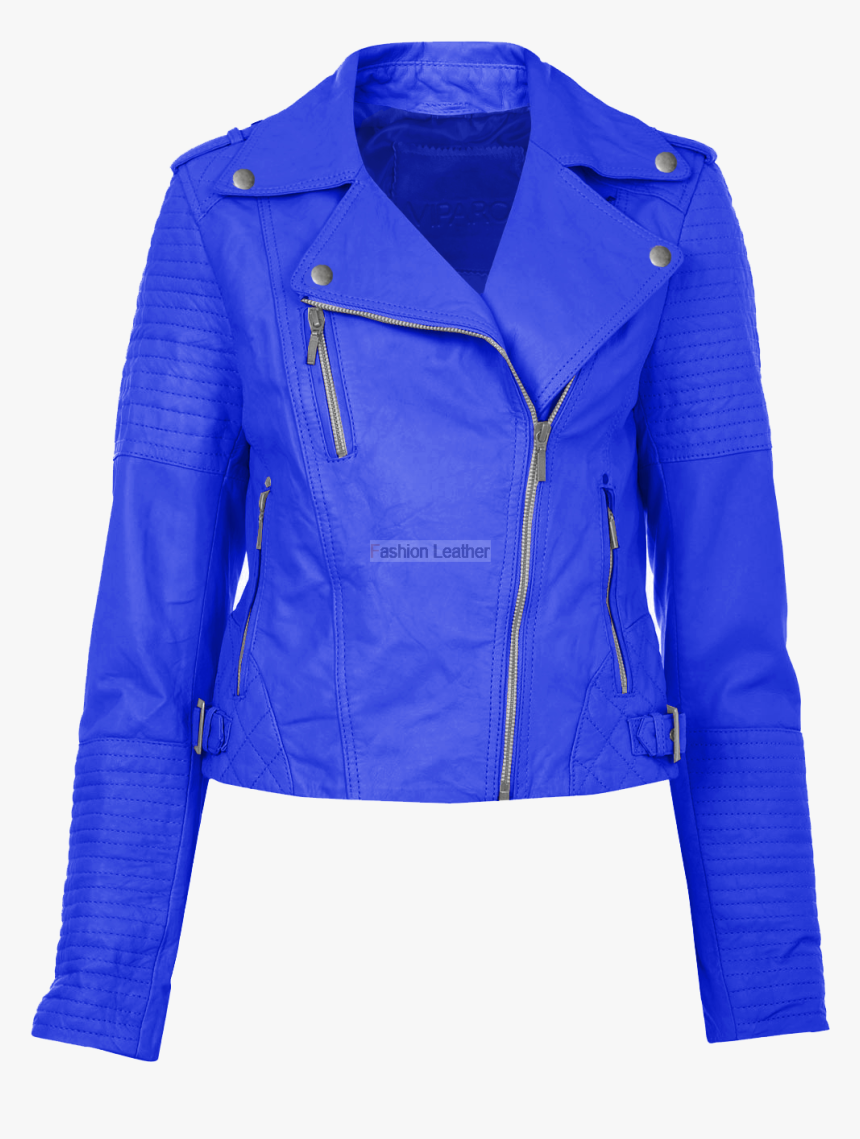 Blue Jacket Png Image With Transparent Background - Red Leather Jacket Png, Png Download