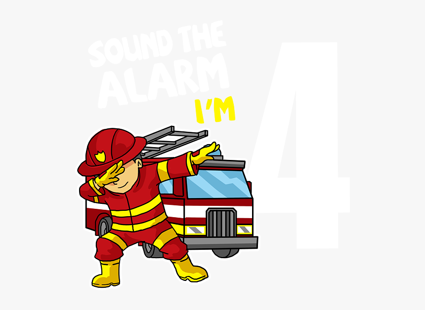 Dabbing Firefighter, HD Png Download