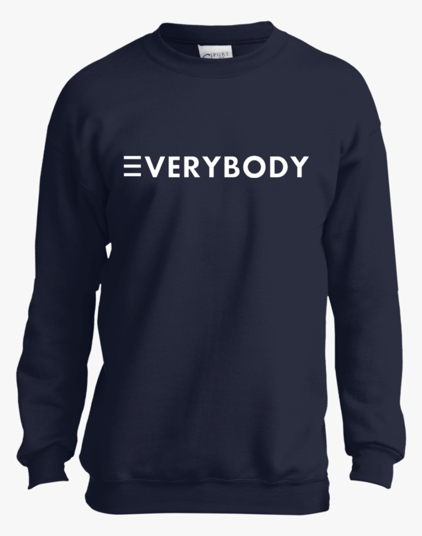 Logic Everybody Youth Ls Shirt/sweatshirt/hoodie Youth - Black Long Sleeve Dallas Cowboys Shirt, HD Png Download