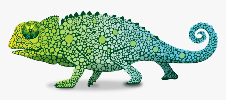 Chameleon Transparent Background - Chameleon Transparent, HD Png Download