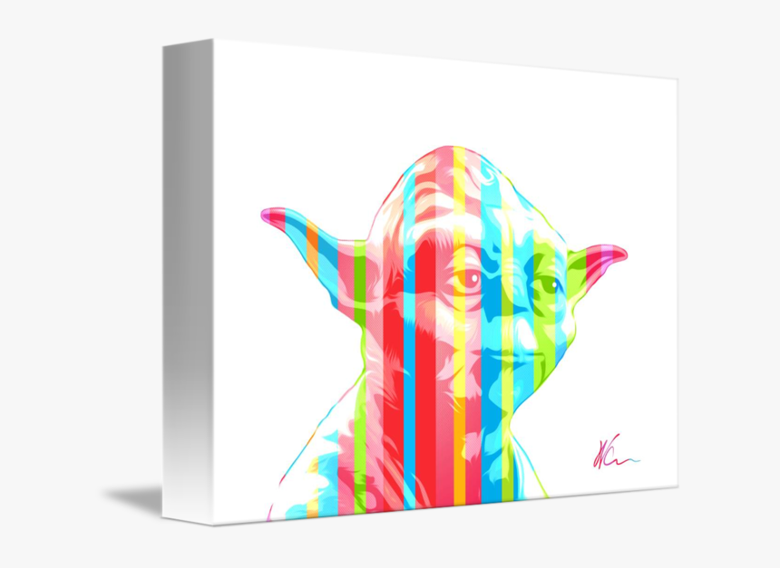 Pop Art Yoda Png - Drawing, Transparent Png
