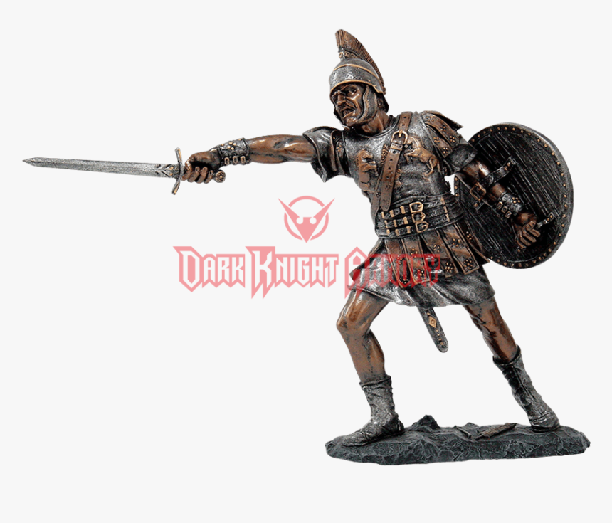 Statue Of Roman Soldier , Png Download - Ancient Roman Soldier Statue, Transparent Png