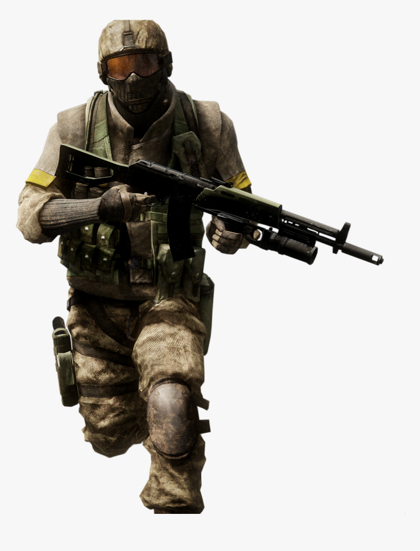 Soldier Png Photos - Battlefield 3 Bad Company 2, Transparent Png