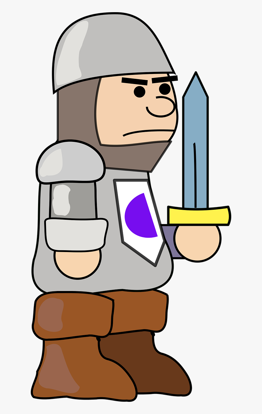 Medieval Soldier Clipart, HD Png Download