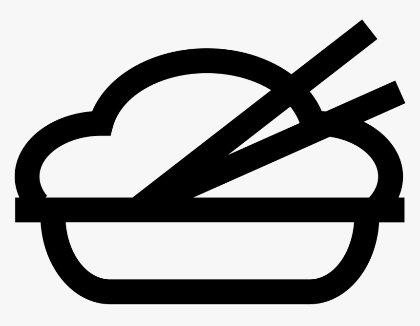 Food Oriental Plate With Chopsticks - Portable Network Graphics, HD Png Download