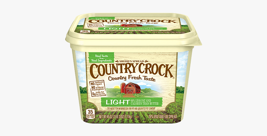 Country Crock® Light - Country Crock Dairy Free, HD Png Download