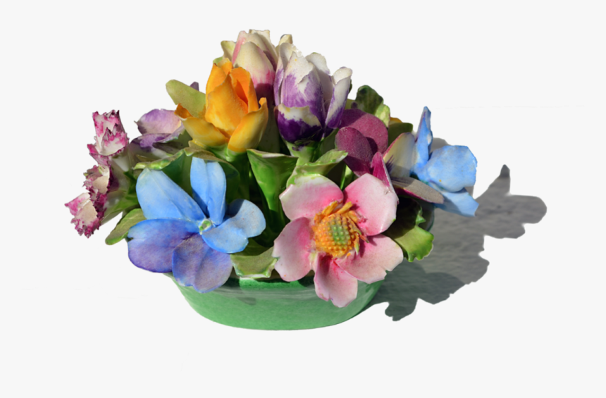 Porcelain Flowers Png, Transparent Png