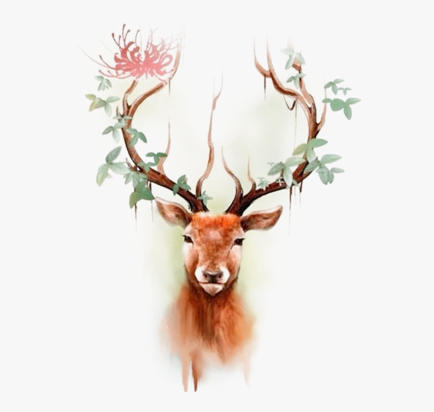 Deer Elk Moose Tattoo Paper - Moose Tattoo, HD Png Download