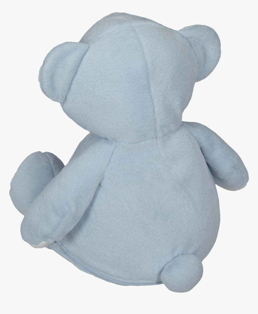 Eb 002 Embroidered Blue Teddy Bear - Teddy Bear, HD Png Download
