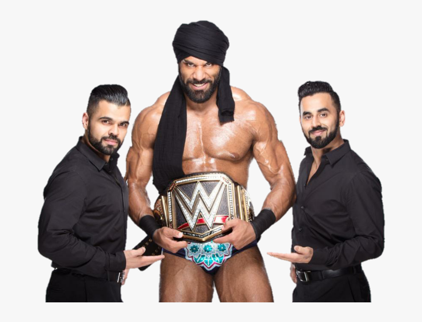 Wwe, Wwe Smackdown Live, - Jinder Mahal And The Singh Brothers, HD Png Download