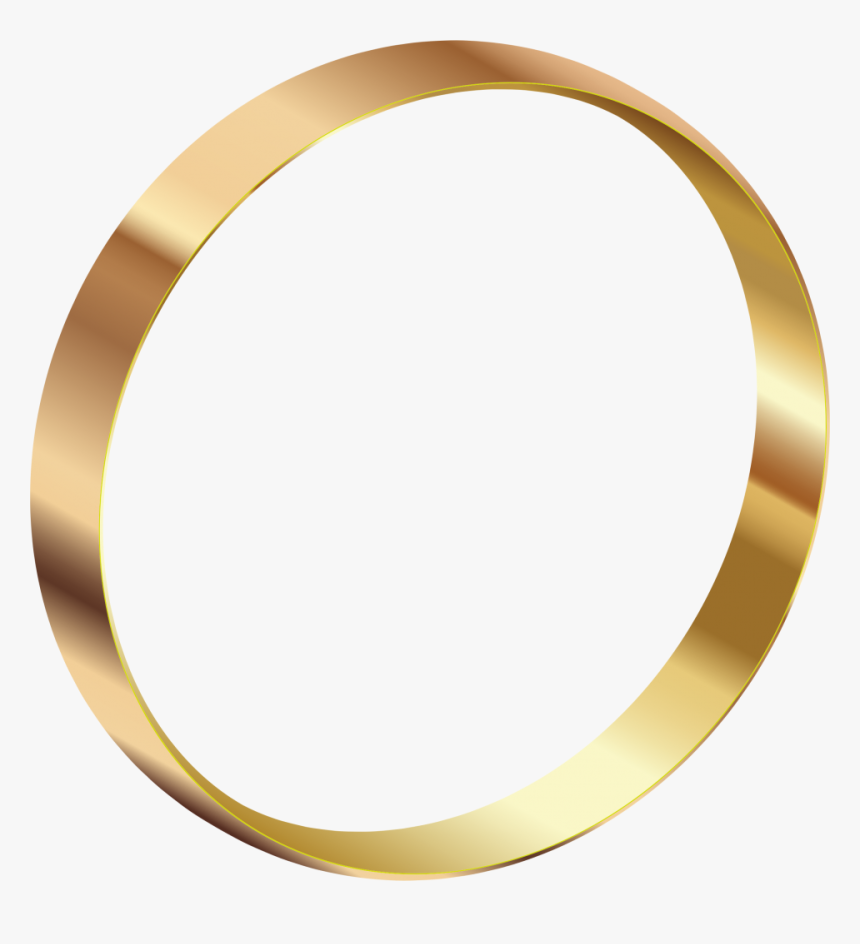 Gold Ring Png Image - Bangle Clipart Png, Transparent Png