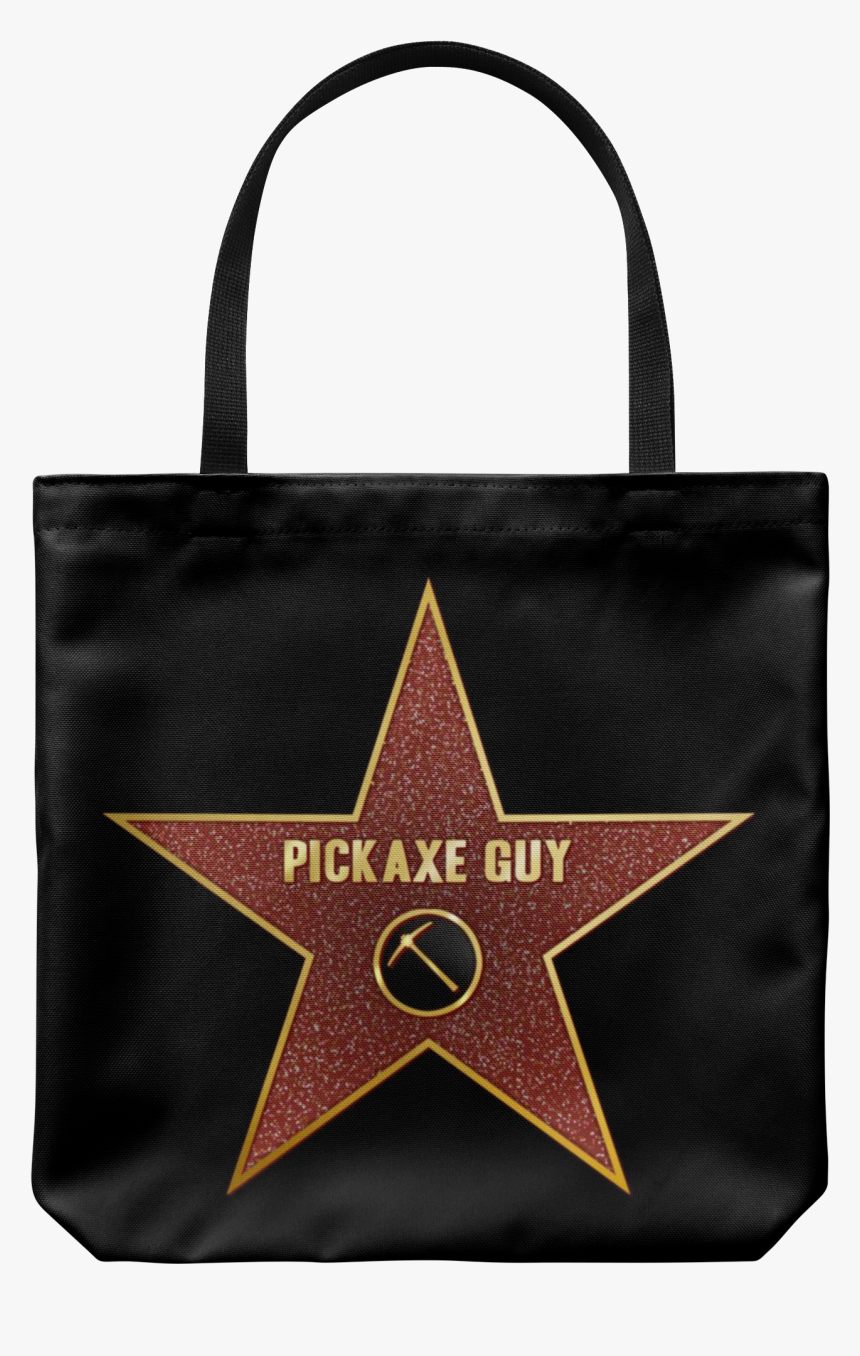 Pickaxe Guy Tote 
 Class - Tote Bag, HD Png Download