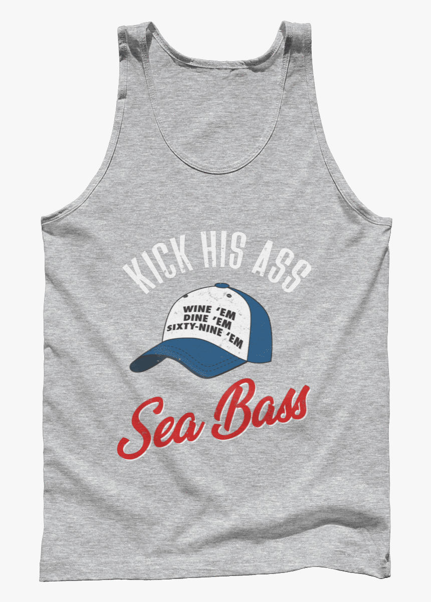 Kick His A$$ Sea Bass - Active Tank, HD Png Download