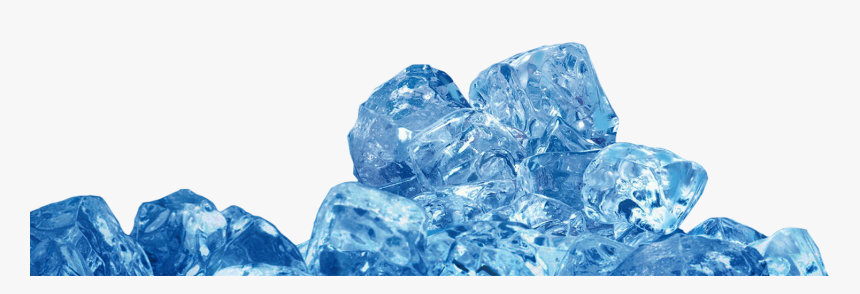 Blue Ice Cubes Png, Transparent Png