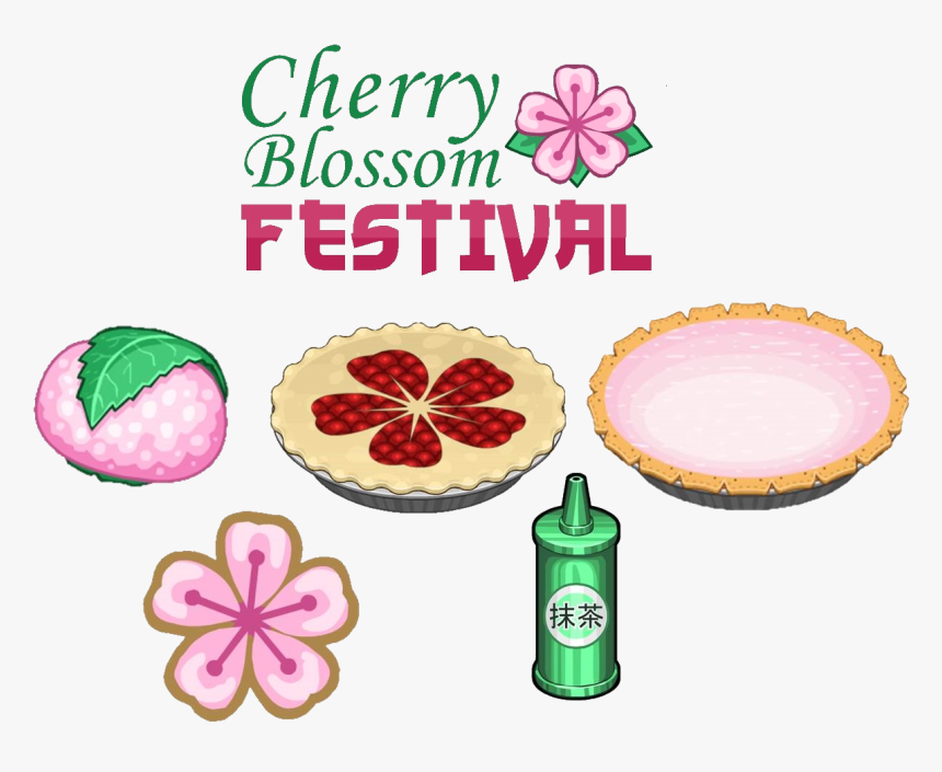 Happy New Year - Papa's Sushiria Cherry Blossom Festival, HD Png Download