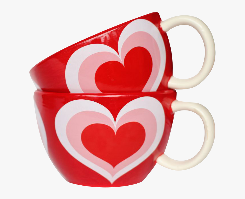 Love Coffee Cups - Happy Valentines Day Real Estate, HD Png Download