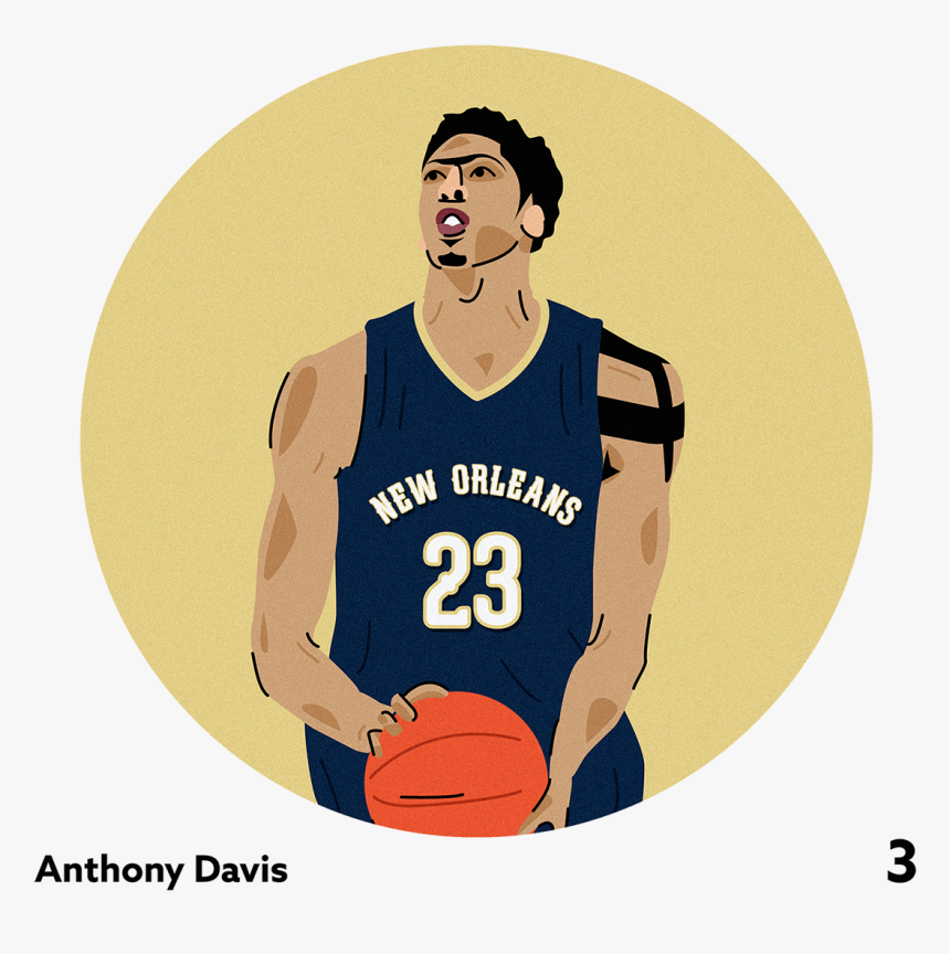 Orleans Pelicans Anthony Davis Jersey Youth (1200x1200), - Basketball Moves, HD Png Download
