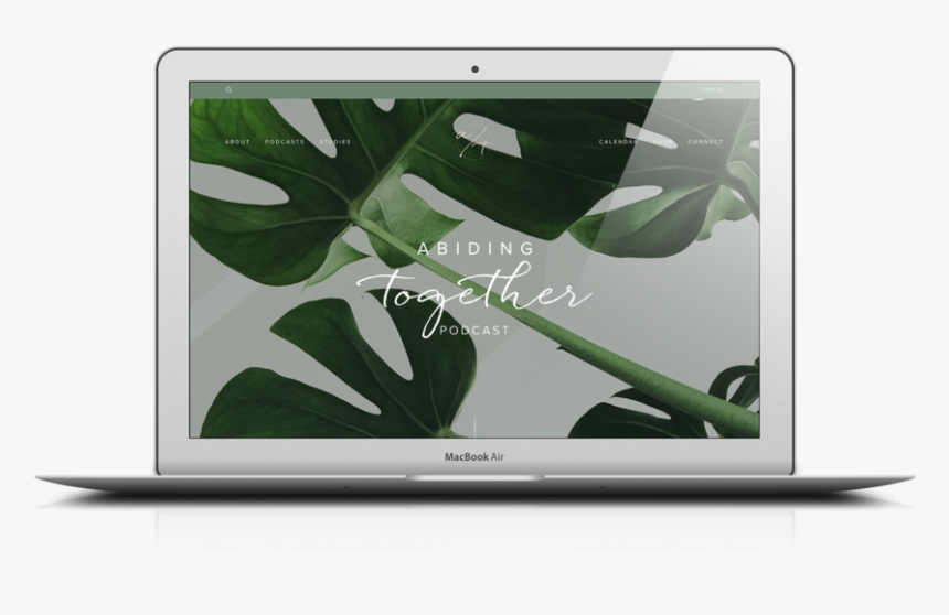 Abidingtogether-laptop - Plakaty Do Druku Liście, HD Png Download