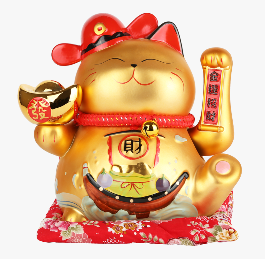 Lucky Cat Png - Cartoon, Transparent Png