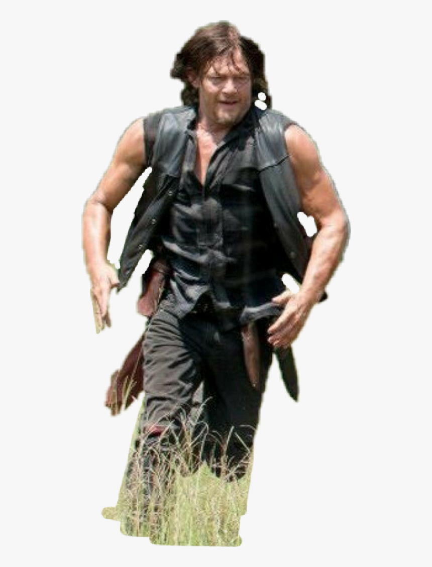 #daryl Dixon - Leather Jacket, HD Png Download