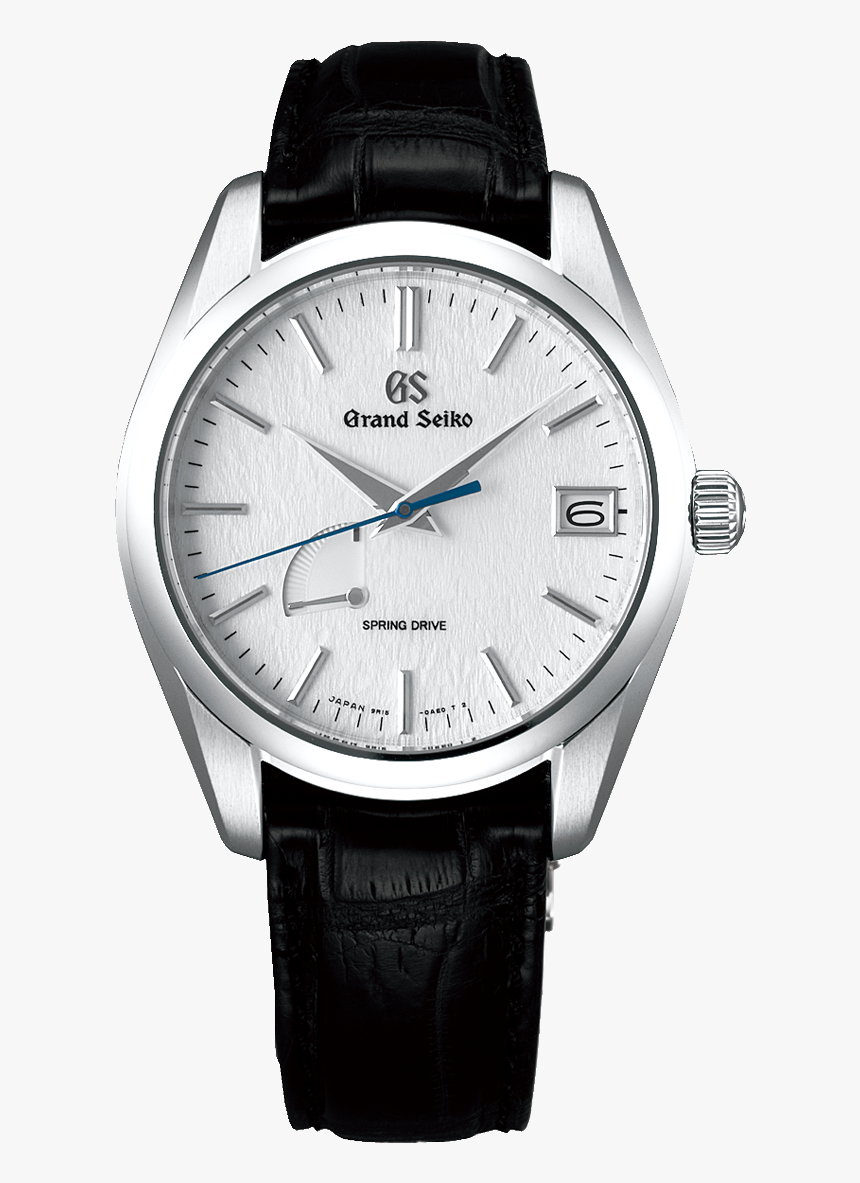 Grand Seiko Spring Drive White Gold / Snowflake / Strap - Grand Seiko Spring Drive, HD Png Download