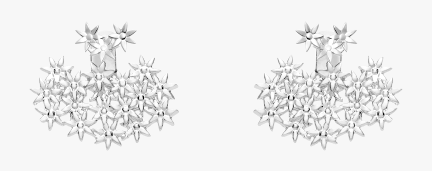 Round And Marquise Diamond Earrings, HD Png Download