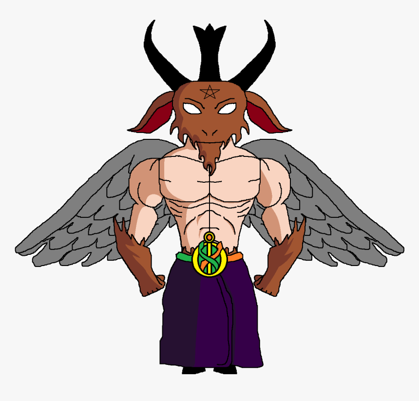 Fan Kaiju Wikia - Baphomet Cartoon Png, Transparent Png