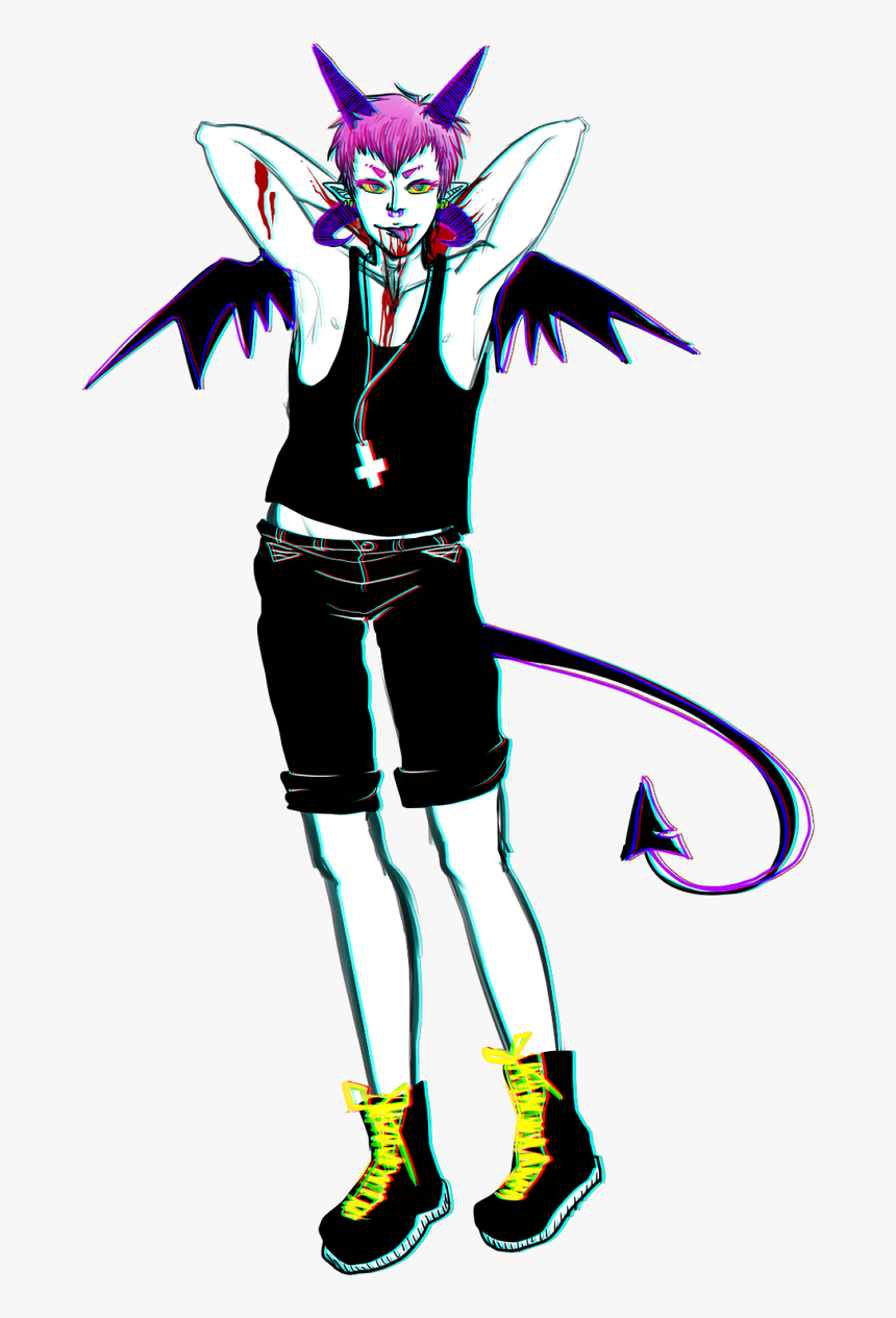 Baphomet Boy - Illustration, HD Png Download