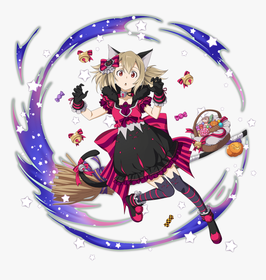 Sword Art Online Silica Halloween , Png Download - Sword Art Online Halloween, Transparent Png