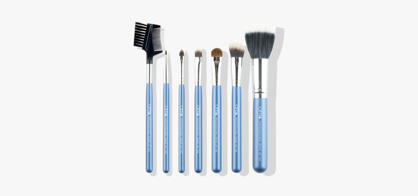 Ofra Brush Set Blue Handles 7 Pcs, HD Png Download