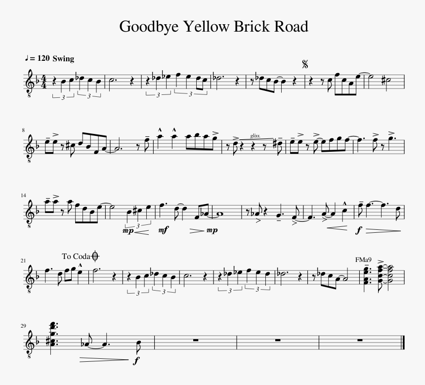 Havana Trumpet Sheet Music, HD Png Download