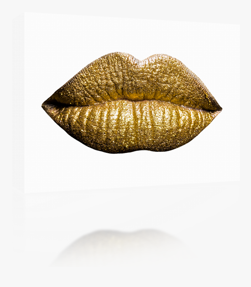 Artes Nos Lábios Ouro, HD Png Download