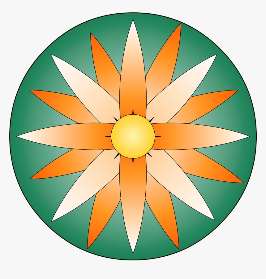 Snowflake On Pink Background, HD Png Download