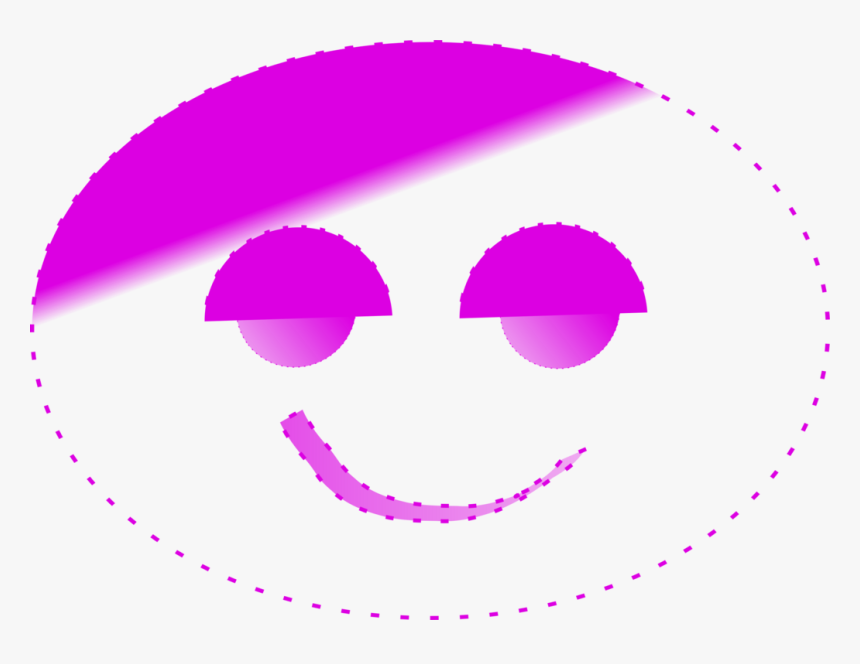 Text,violet,magenta - Smiley, HD Png Download