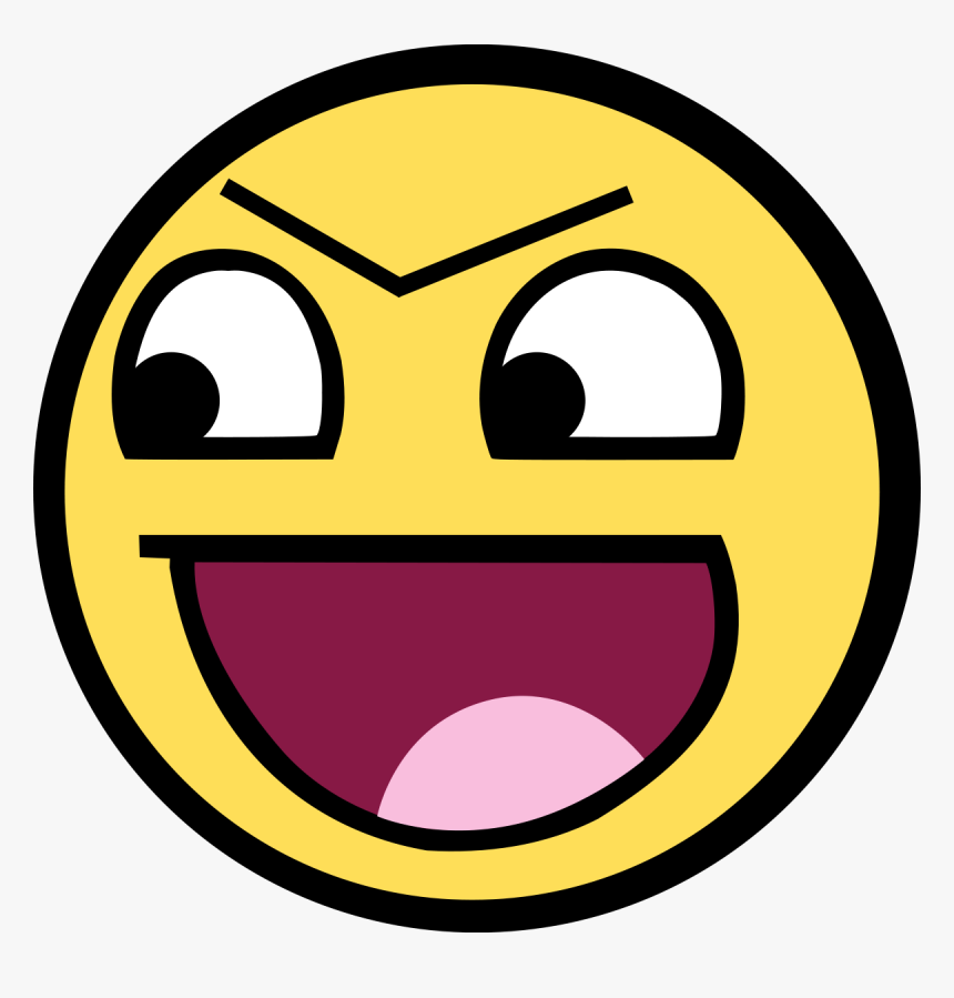 File - Badsmiley - Svg - Awesome Smiley, HD Png Download