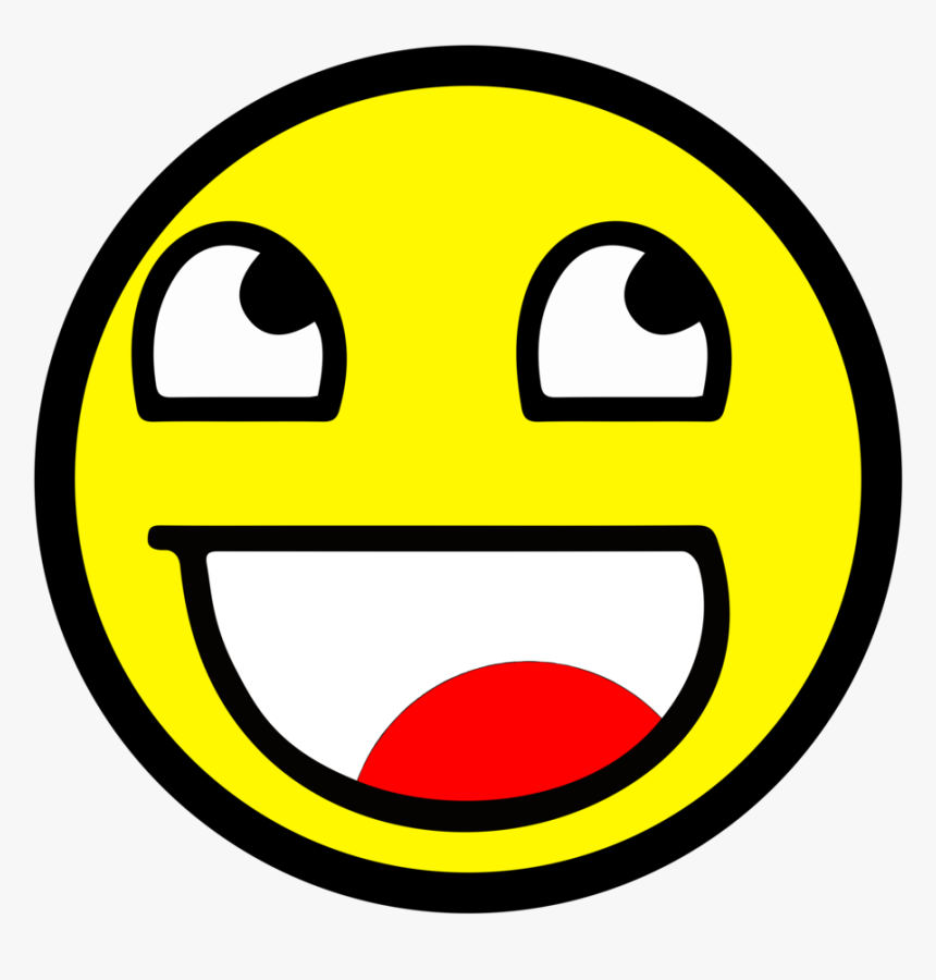 Face Smiley Emoticon - Smiley Face White And Black, HD Png Download