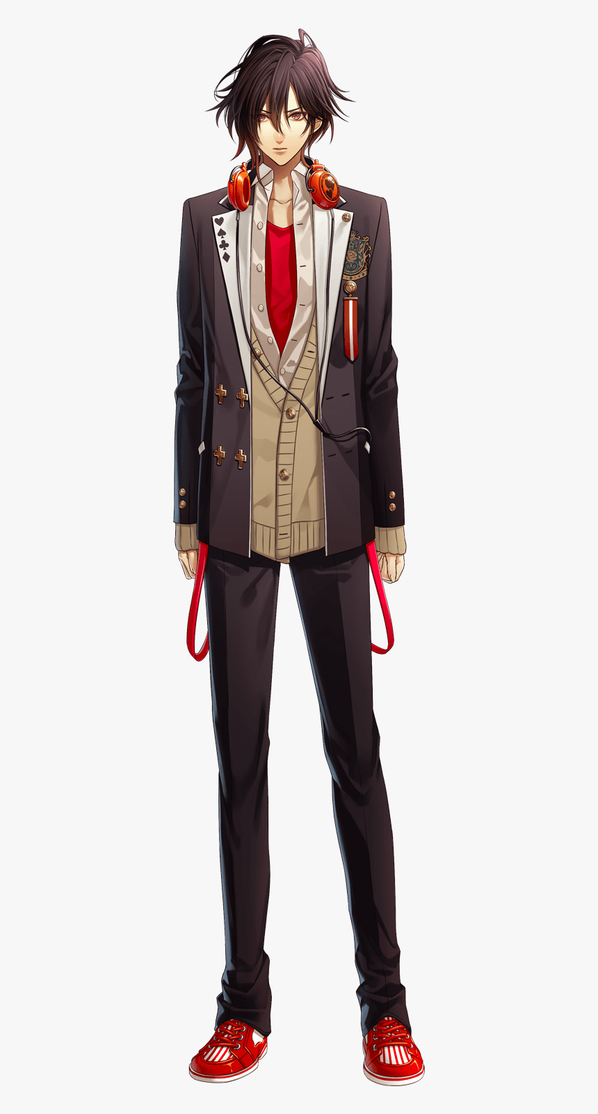 Anime Boys In Uniform, HD Png Download