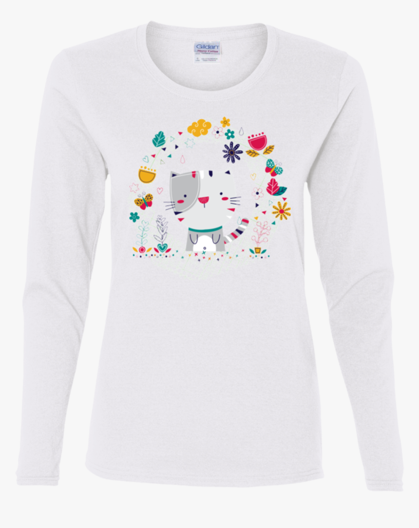Cute Cat Lovely Baby Cat, Composition Notebook - Long-sleeved T-shirt, HD Png Download