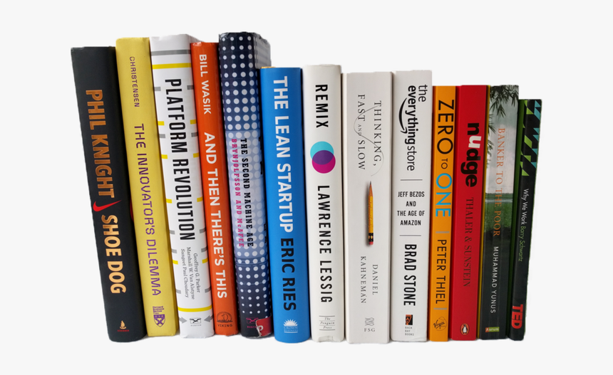 The Open Book Business Books - Books On A Shelf Png, Transparent Png