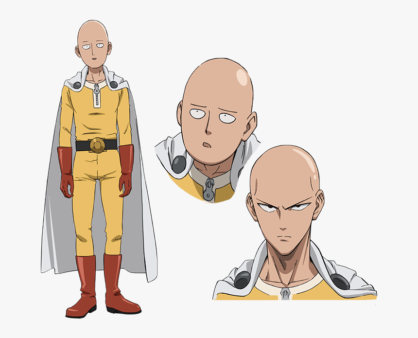 One Punch Man Character Design, HD Png Download