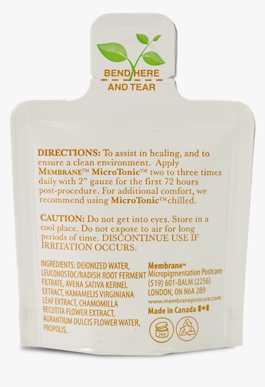 Membrane Microtonic Pillow Packs 15ml Ea - Absolut Vodka, HD Png Download