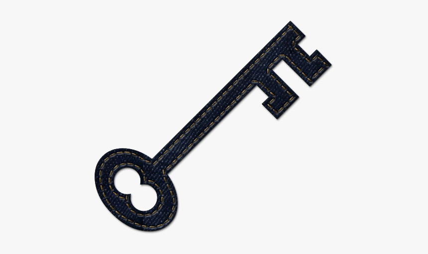 Key Icon High Resolution - Red Skeleton Key Clip Art, HD Png Download