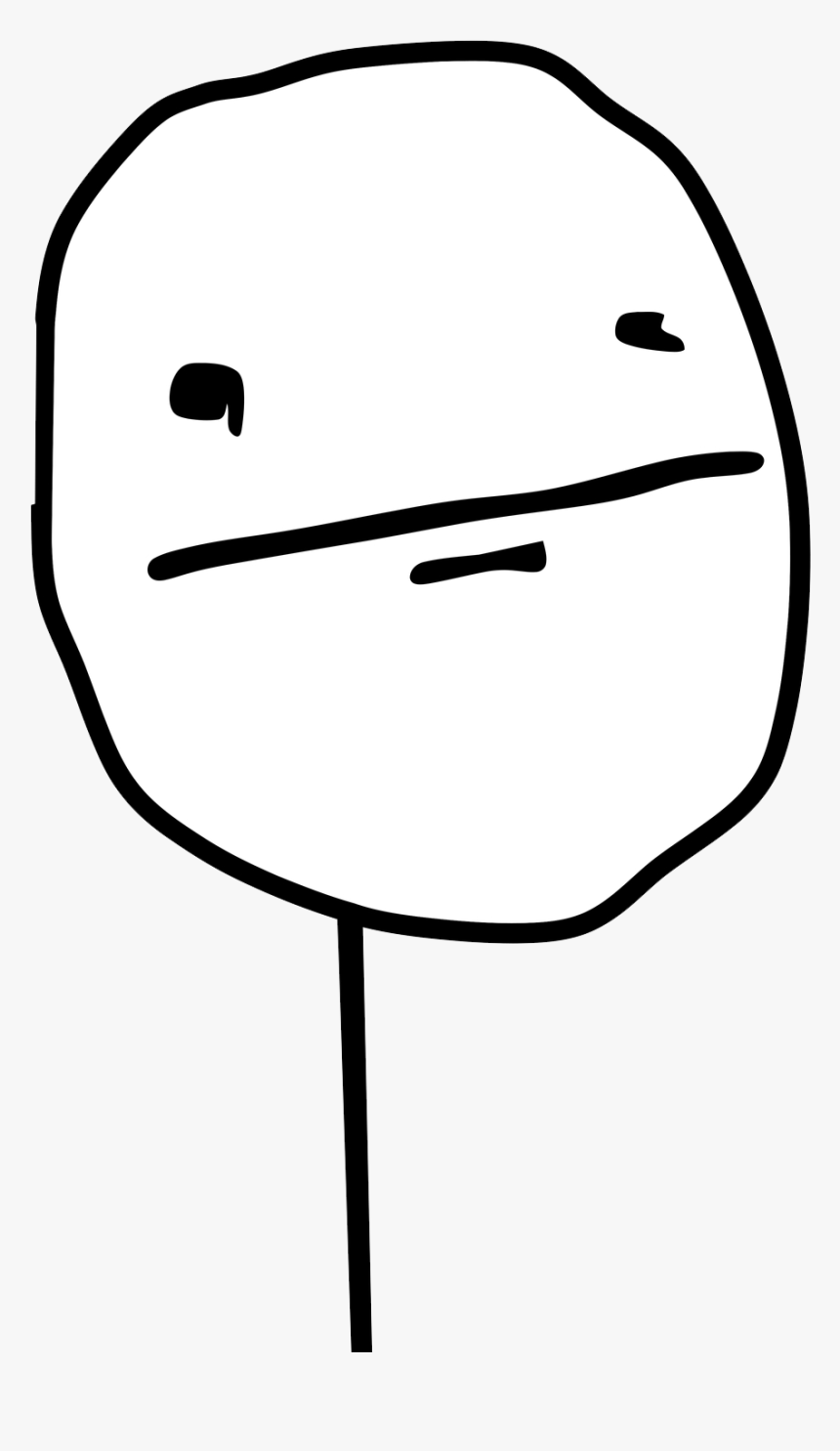 Poker Face Ok Clipart , Png Download - Poker Face Clip Art, Transparent Png