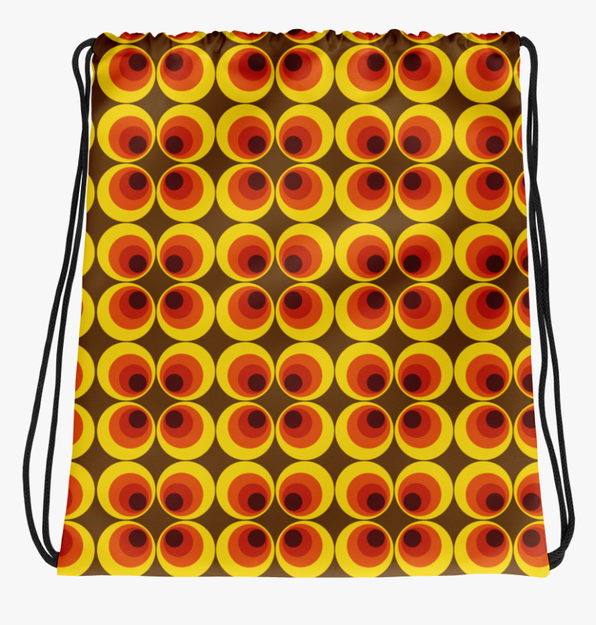 Monster Eyes Drawstring Bag - Circle, HD Png Download