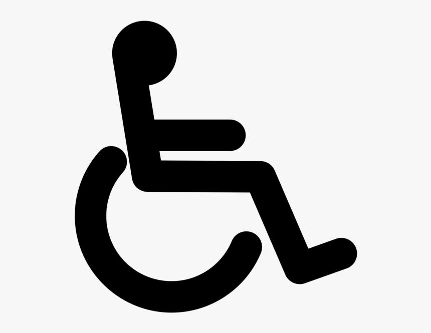 Area,text,symbol - Wheelchair Clipart, HD Png Download