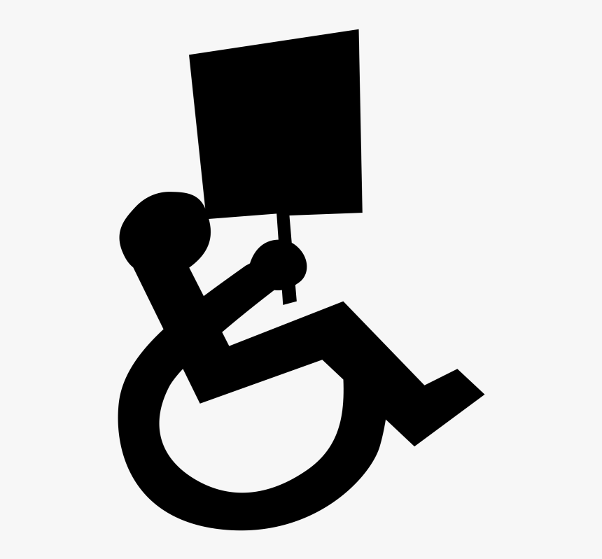 Transparent Wheelchair Clipart - Disability In Israel, HD Png Download