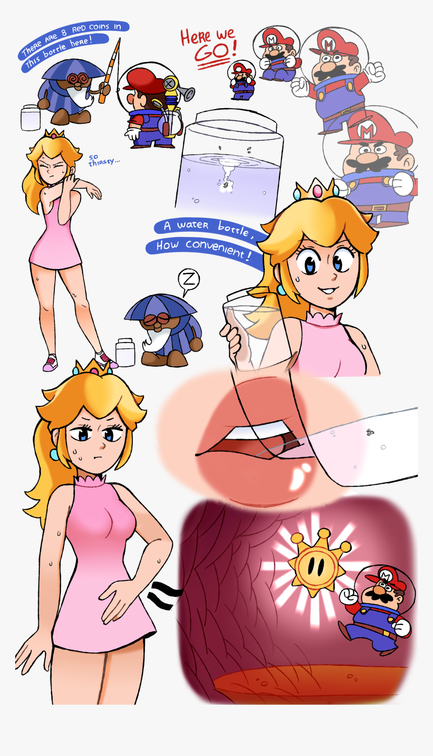 Mario Sunshine Png, Transparent Png