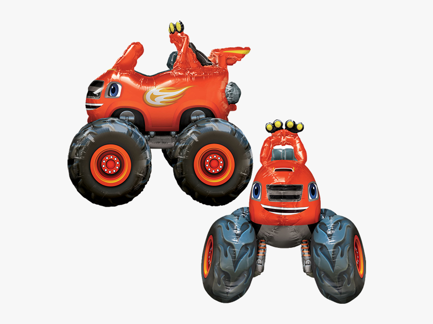 Blaze And The Monster Machine Balloon, HD Png Download